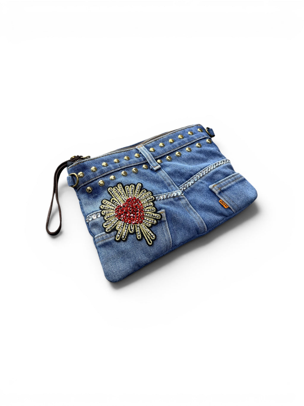 Bolso vaquero bandolera corazón