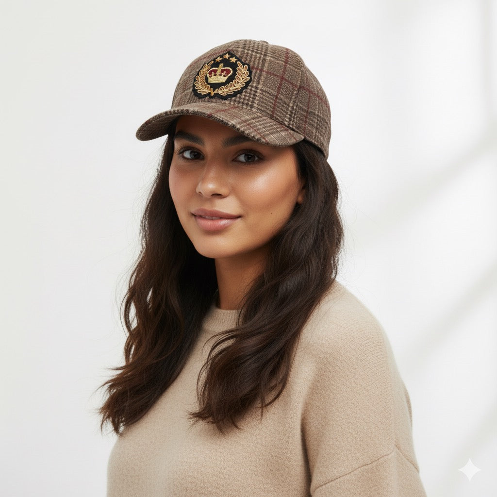 Gorra invierno insignia corona