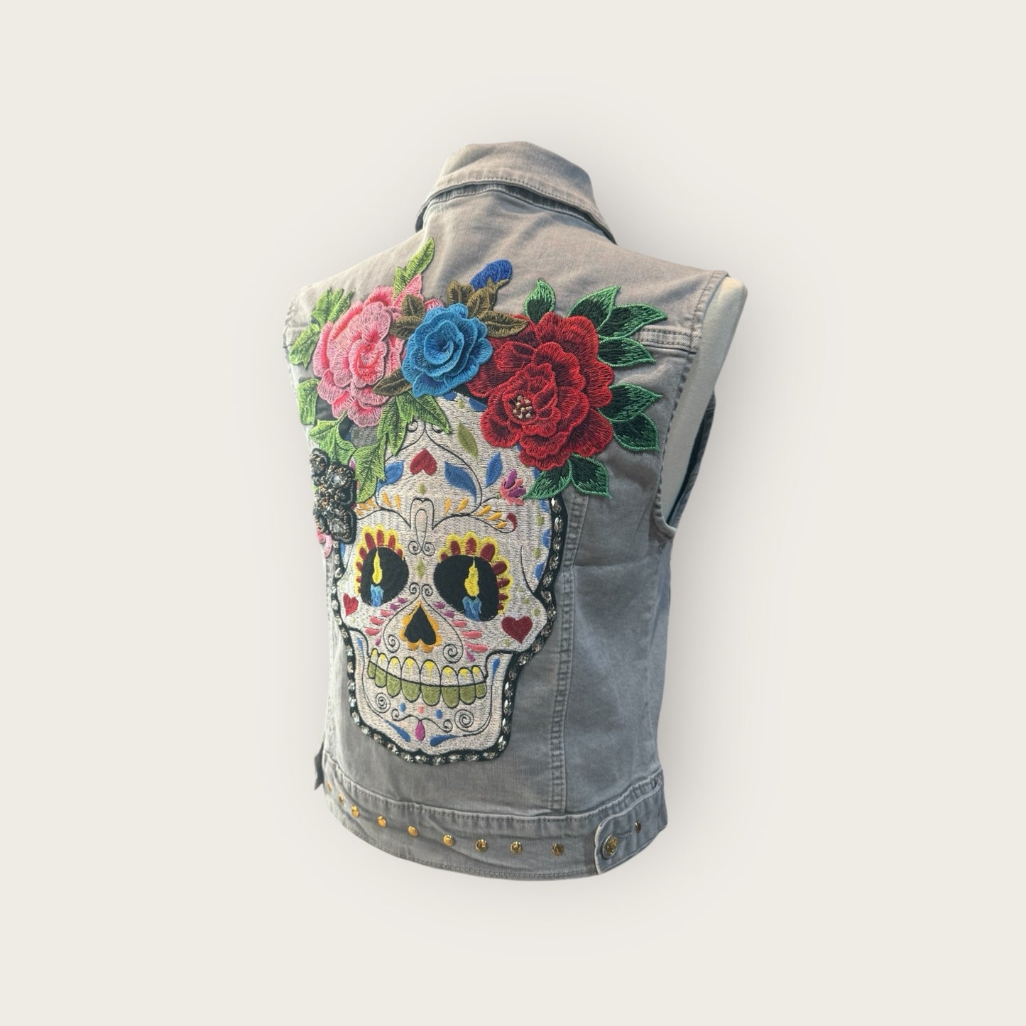 Chaleco calavera catrina