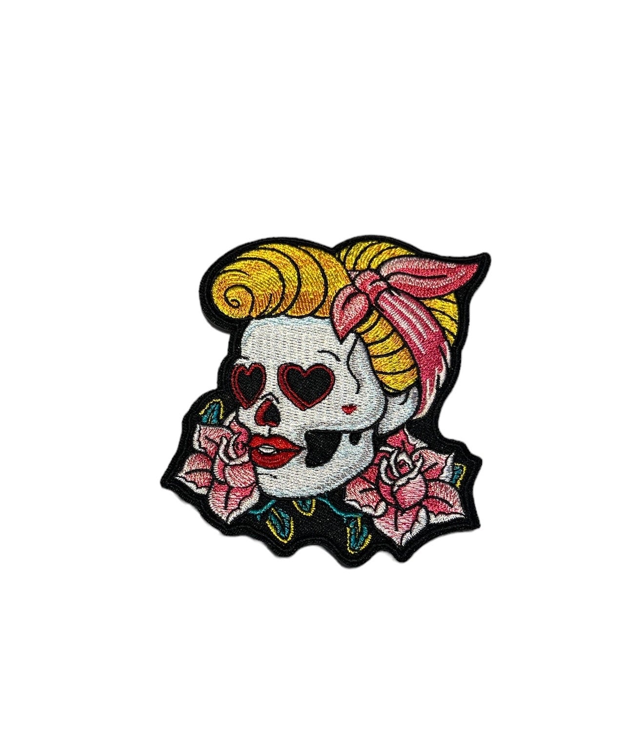 Parche Calavera Pin Up