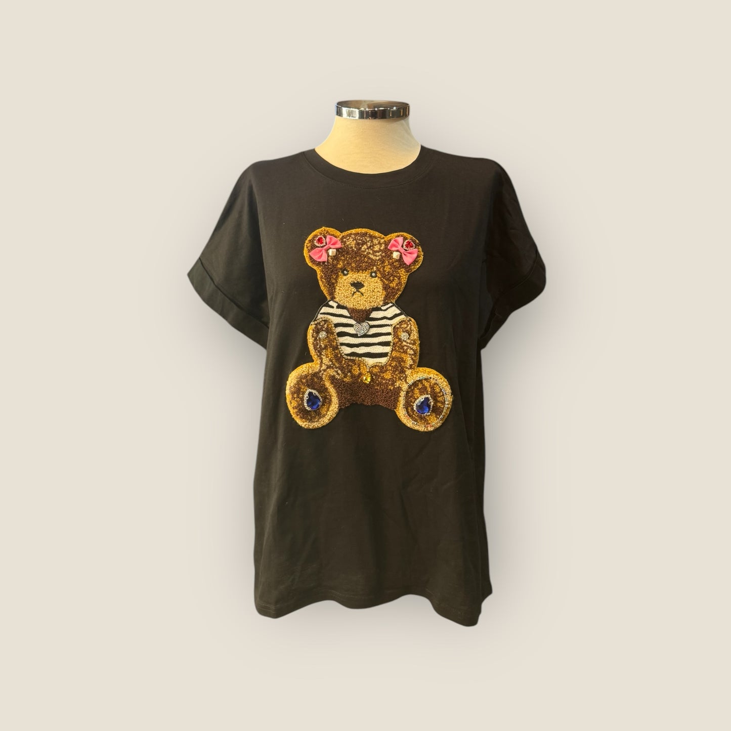 Camiseta osito pedrería
