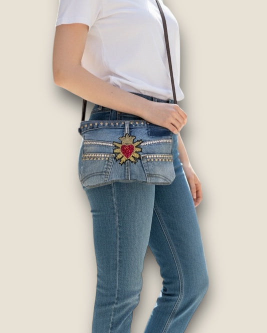 Bolso vaquero bandolera