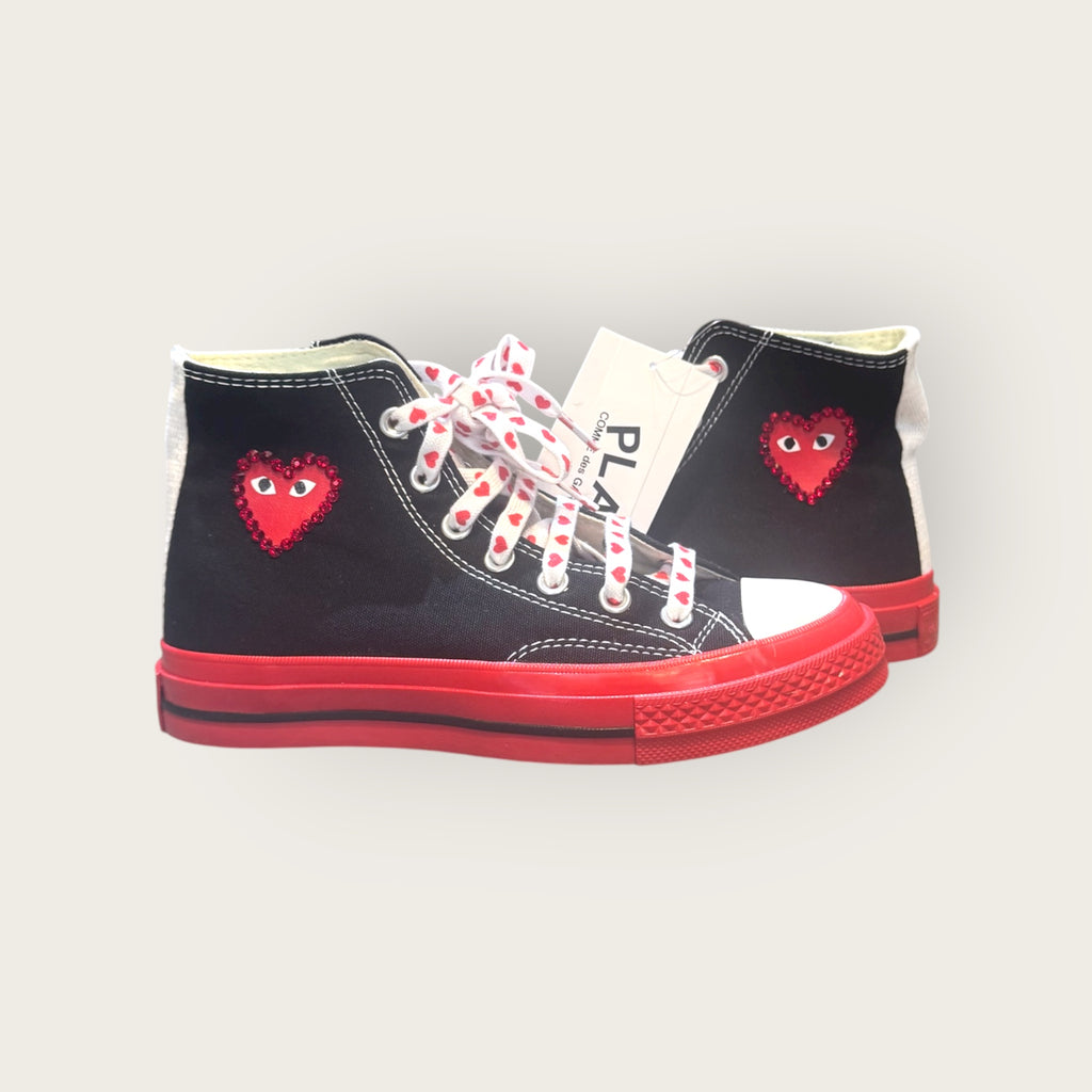 Zapatillas Converse “Comme des Garçons” customizadas