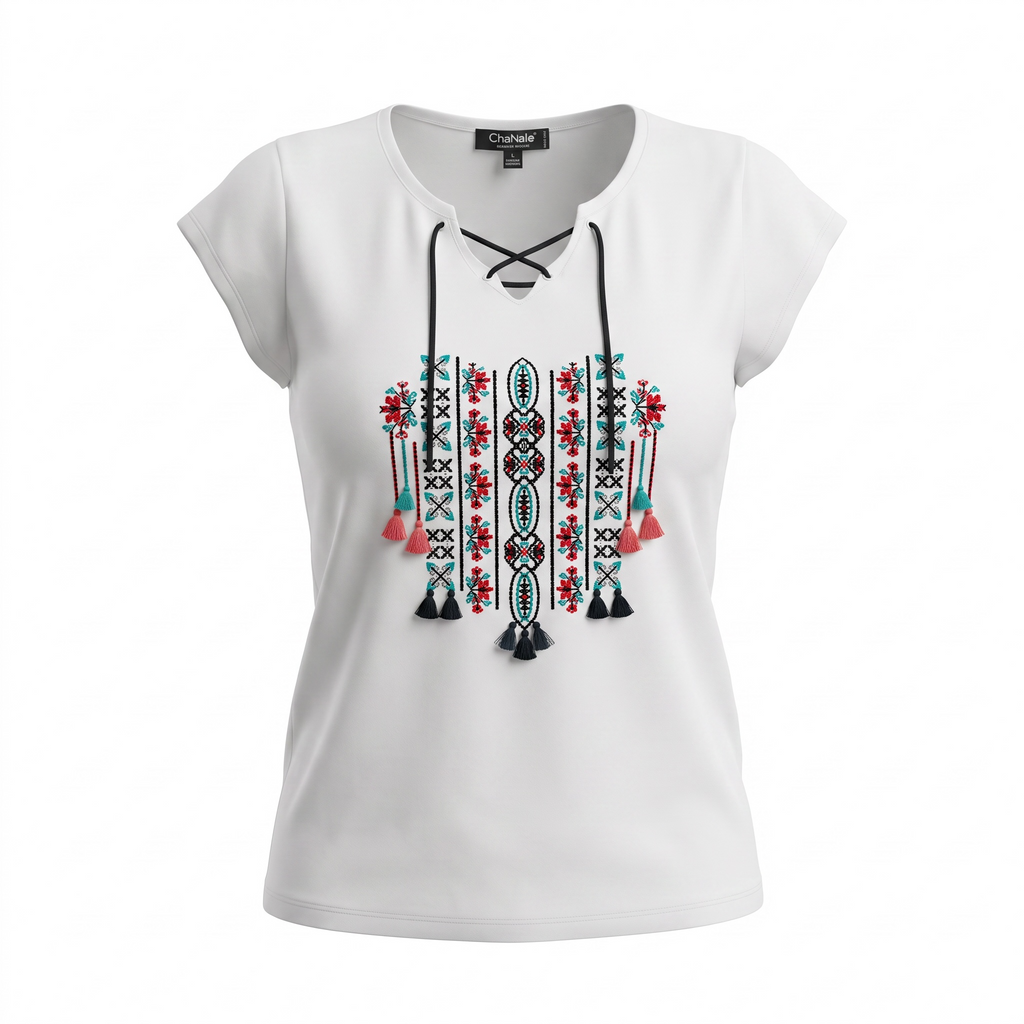 Camiseta Bordados