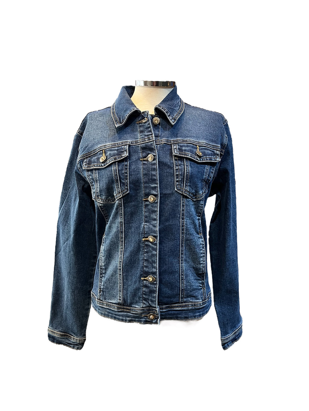 Chaqueta Vaquera Calavera Pintada artesanalmente