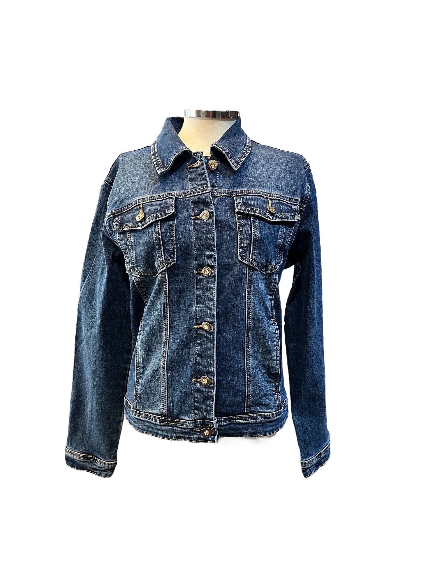 Chaqueta Vaquera León  Pintada artesanalmente