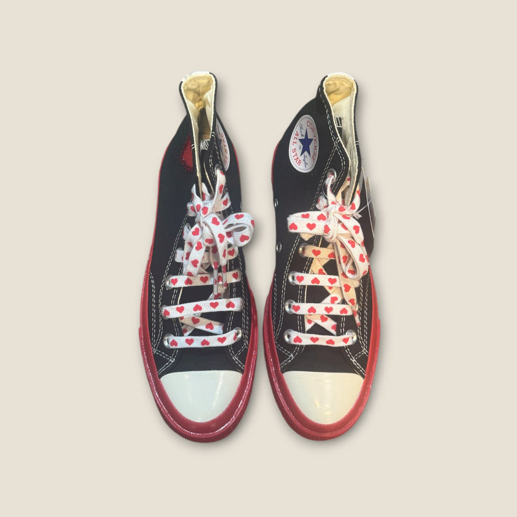 Zapatillas Converse “Comme des Garçons” customizadas