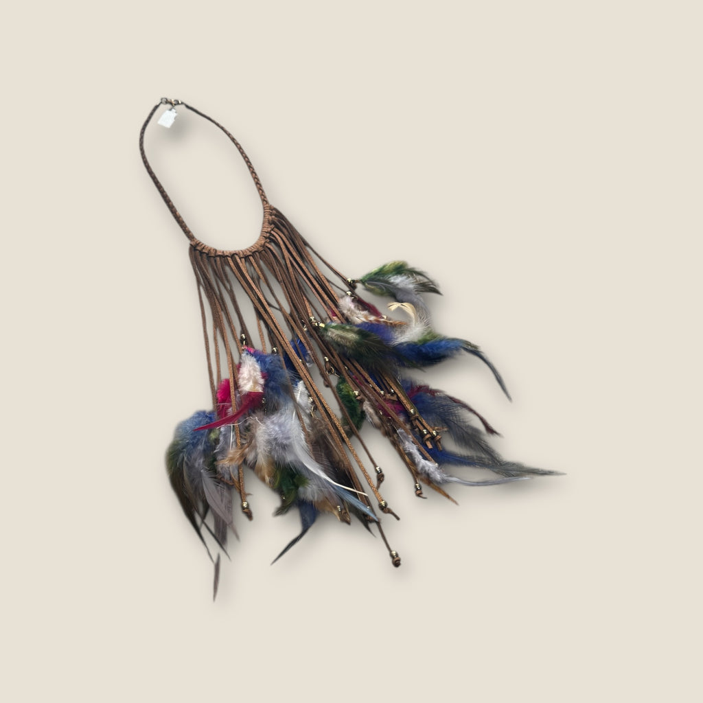 Collar plumas