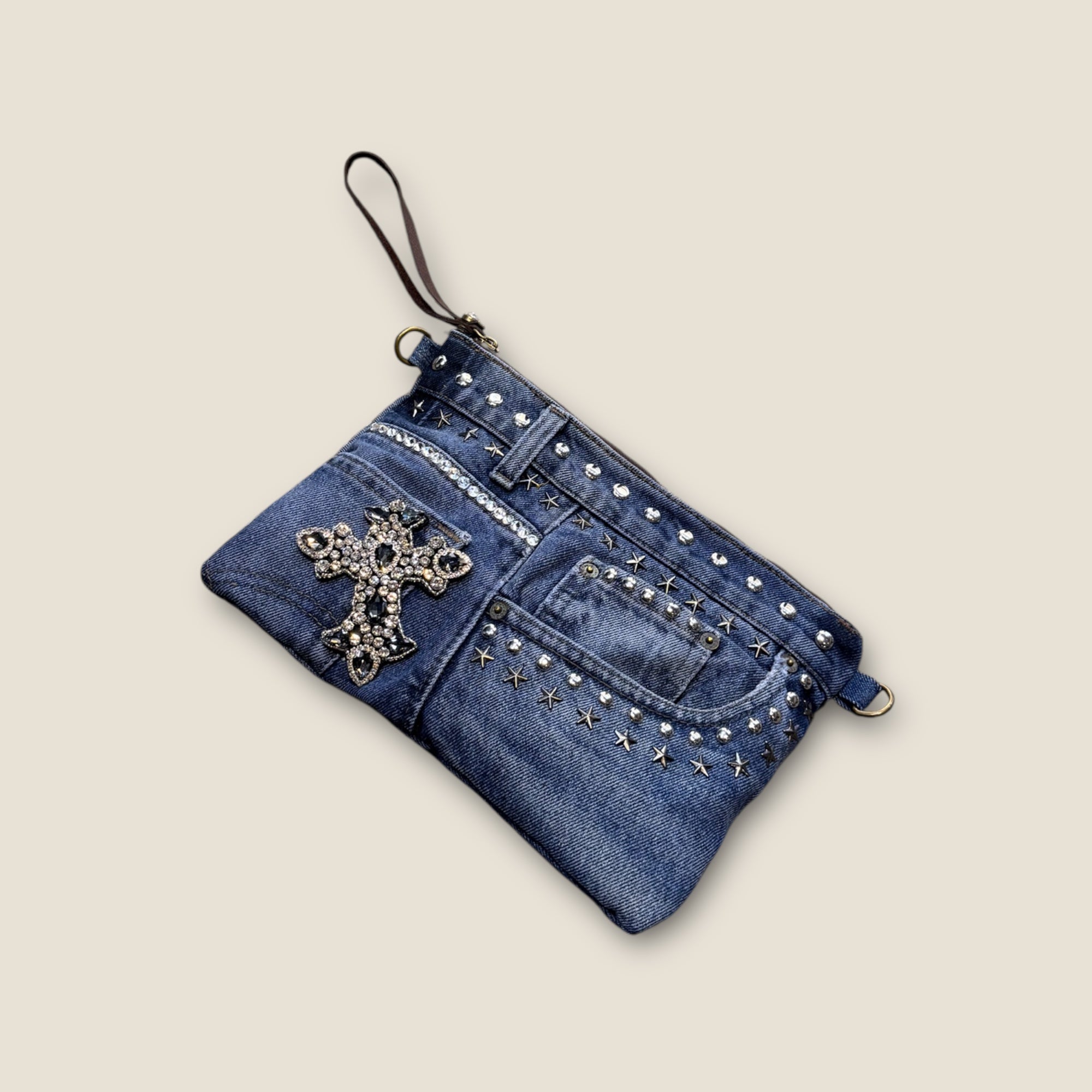 Bolso vaquero bandolera Cruz