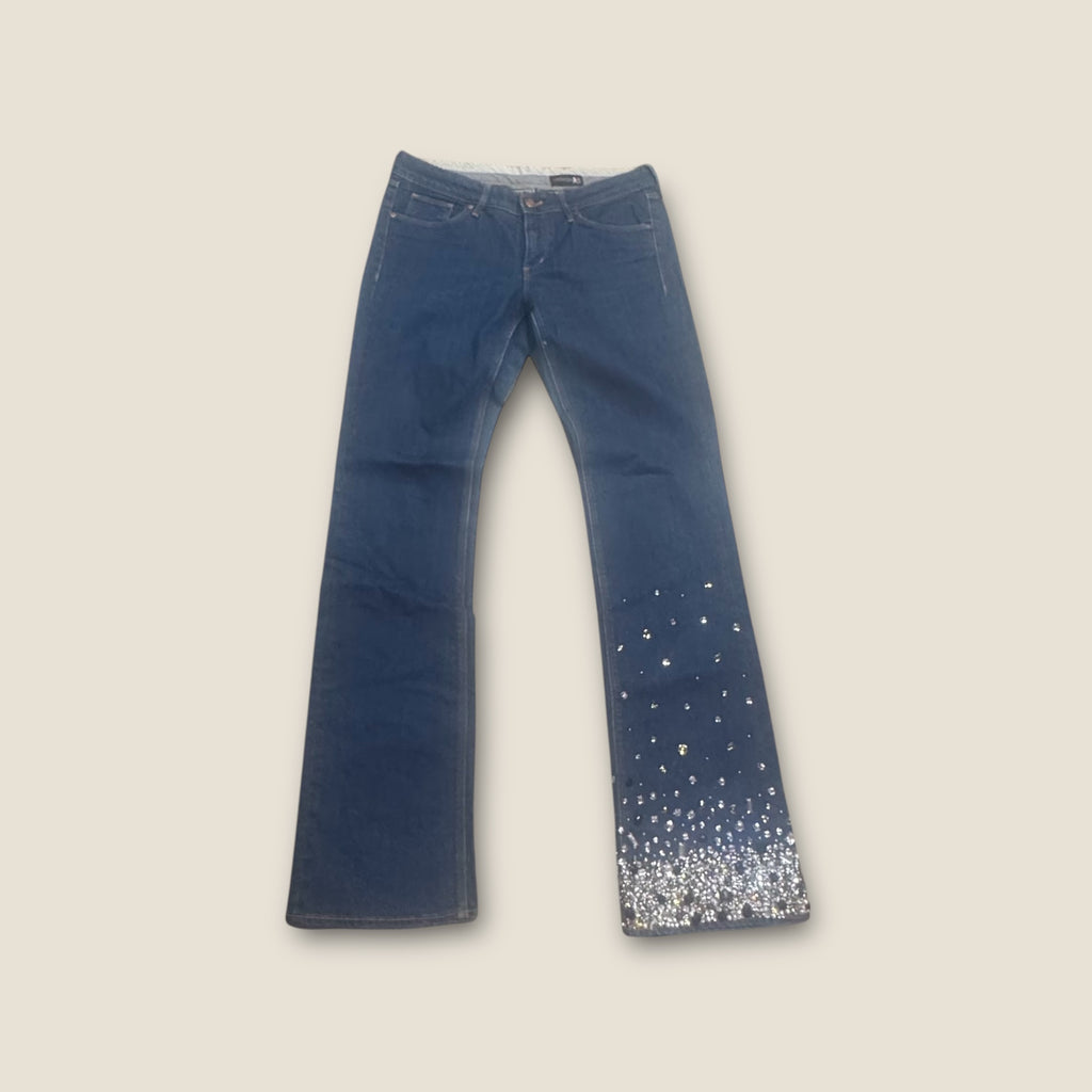 Pantalón vaquero pedrería
