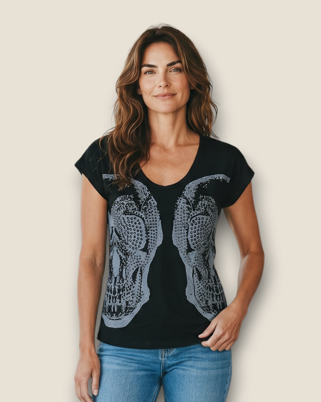 Camiseta Doble Calavera