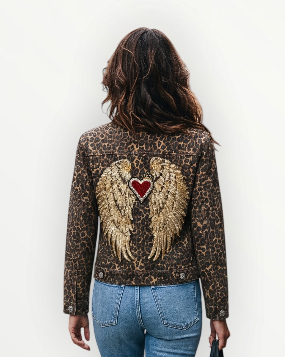 Chaqueta Animal Print Alas