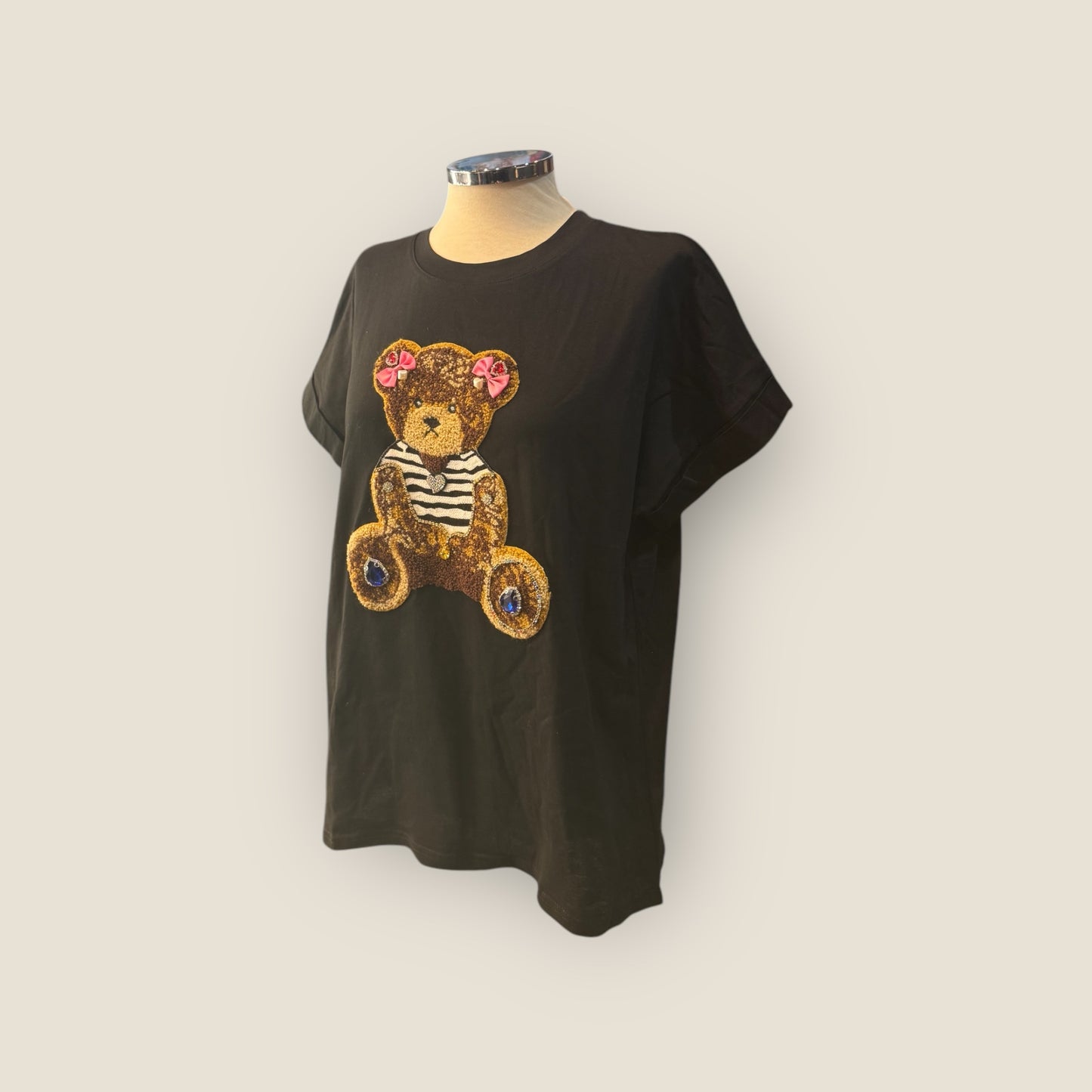 Camiseta osito pedrería