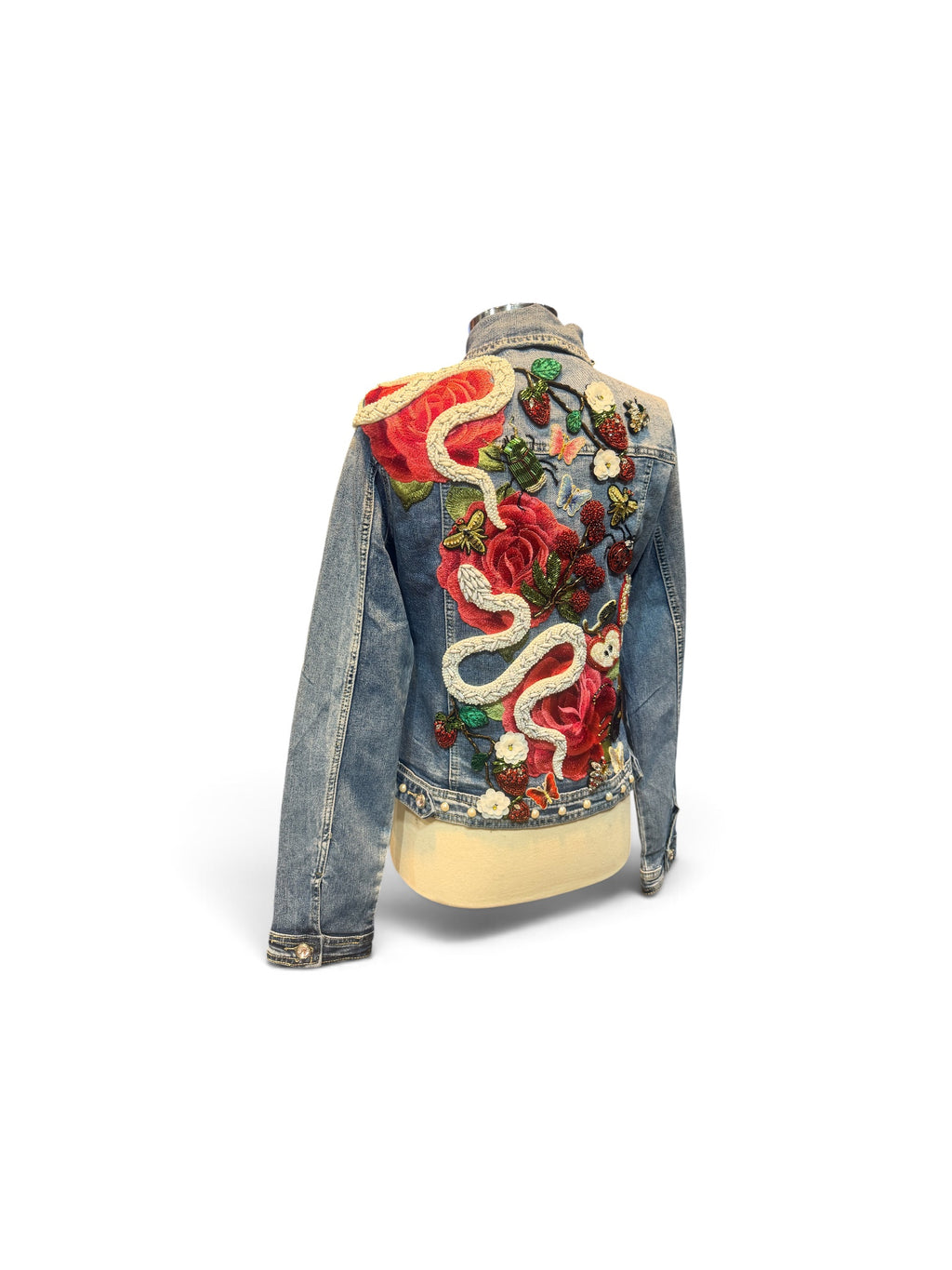 Chaqueta vaquera “El jardín del Edén”