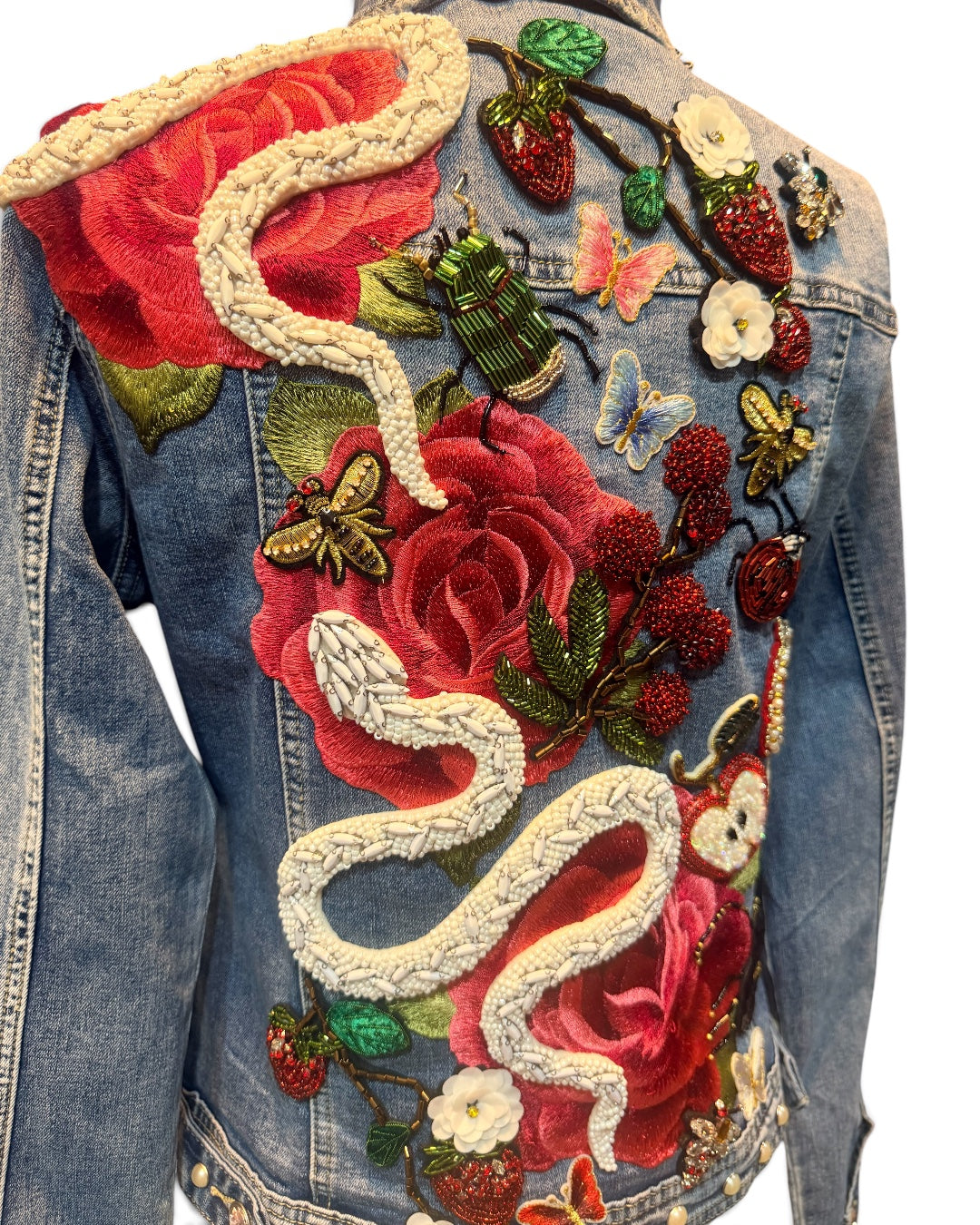 Chaqueta vaquera “El jardín del Edén”