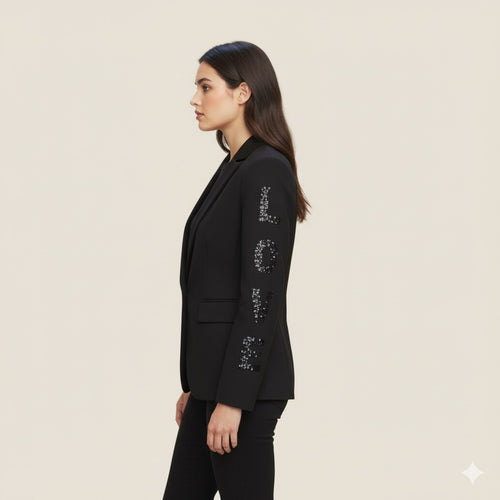 Blazer negra LOVE