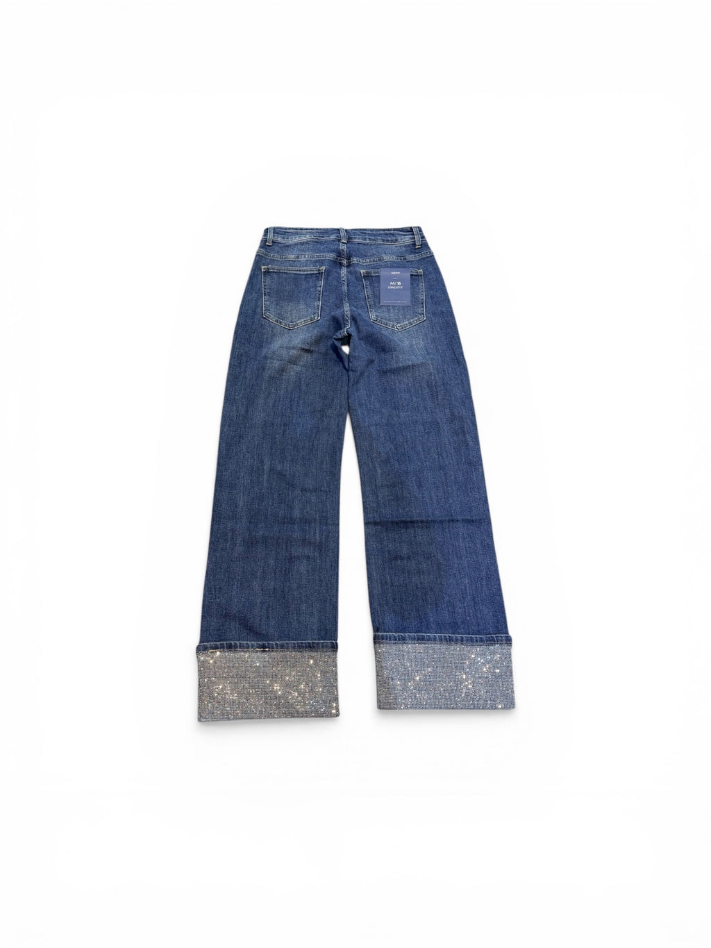 Pantalón Bajo Strass