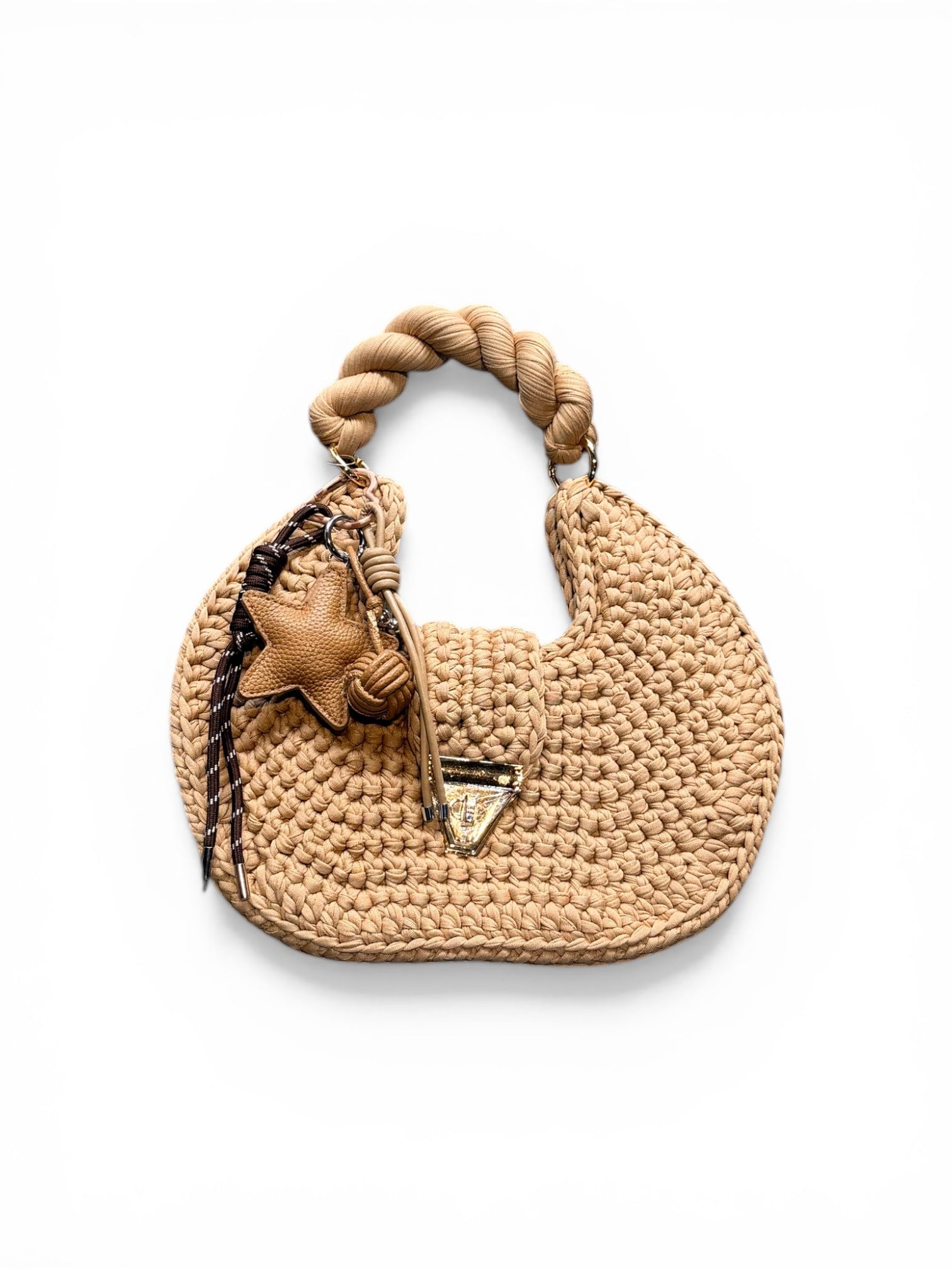 Bolso crochet texturizado