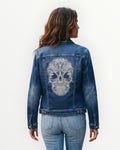 Chaqueta vaquera Calavera Bordada