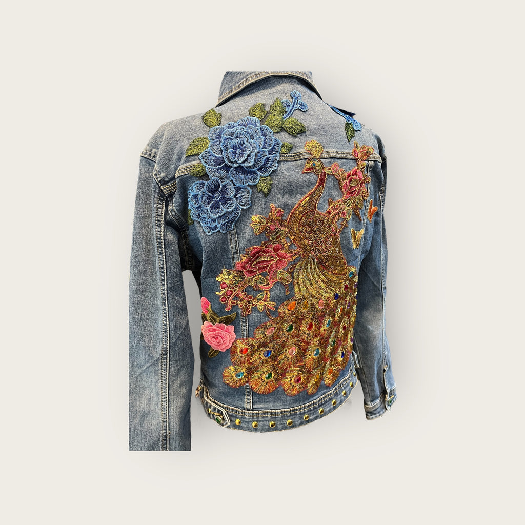 Chaqueta Vaquera Pavo Real