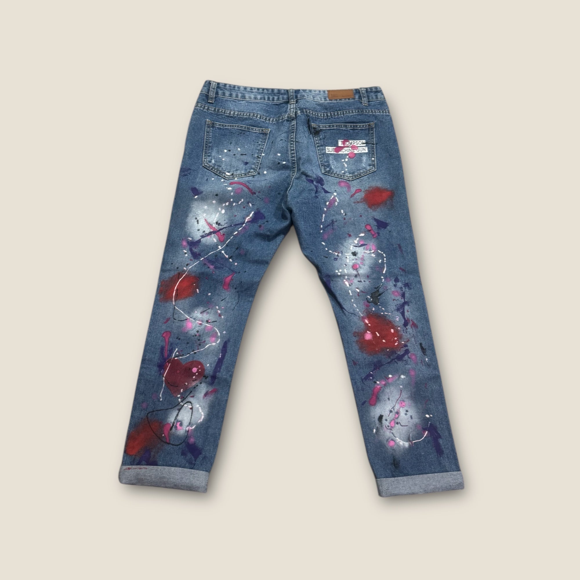 Pantalón pintado artesanalmente