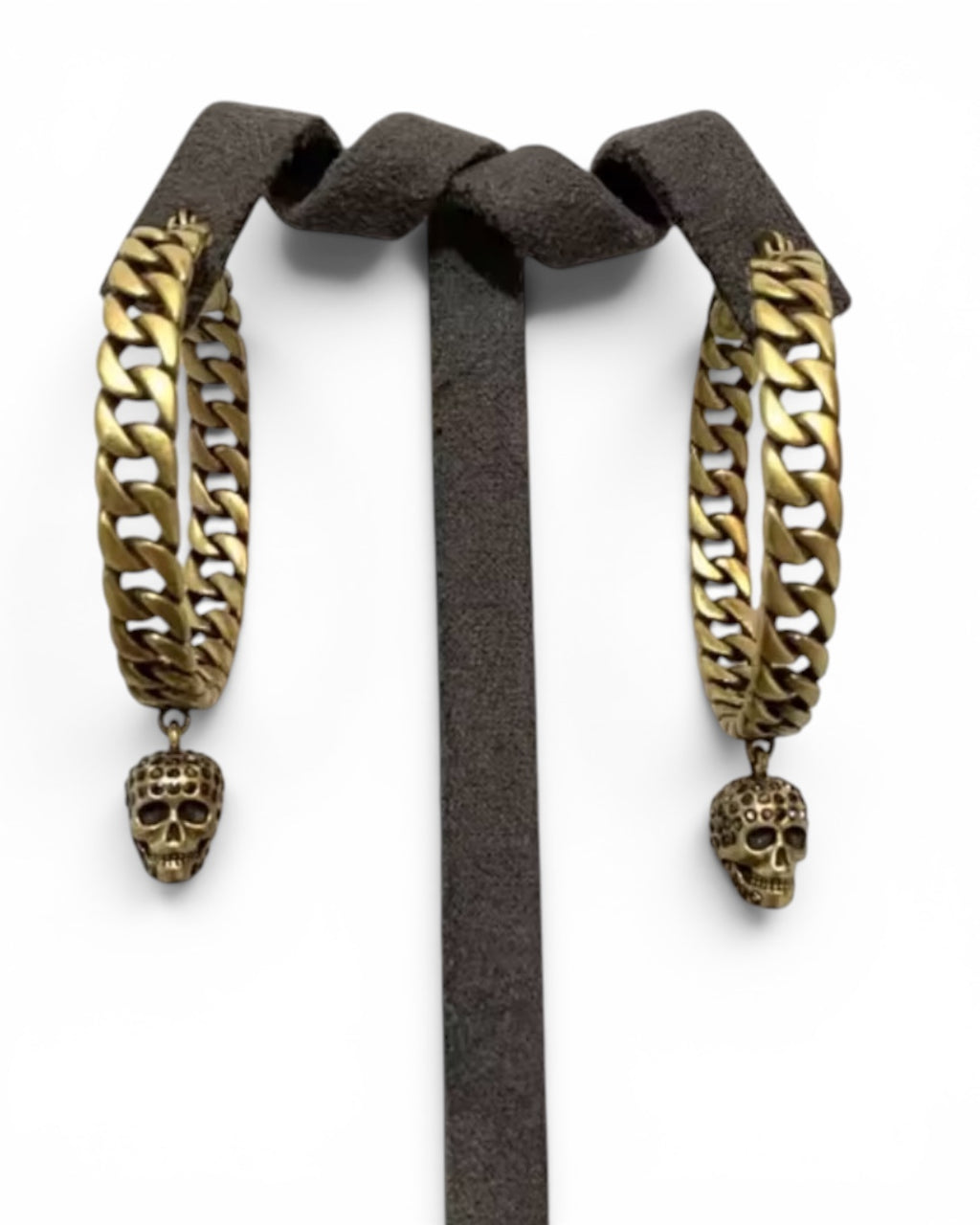 Pendientes Aro Calavera