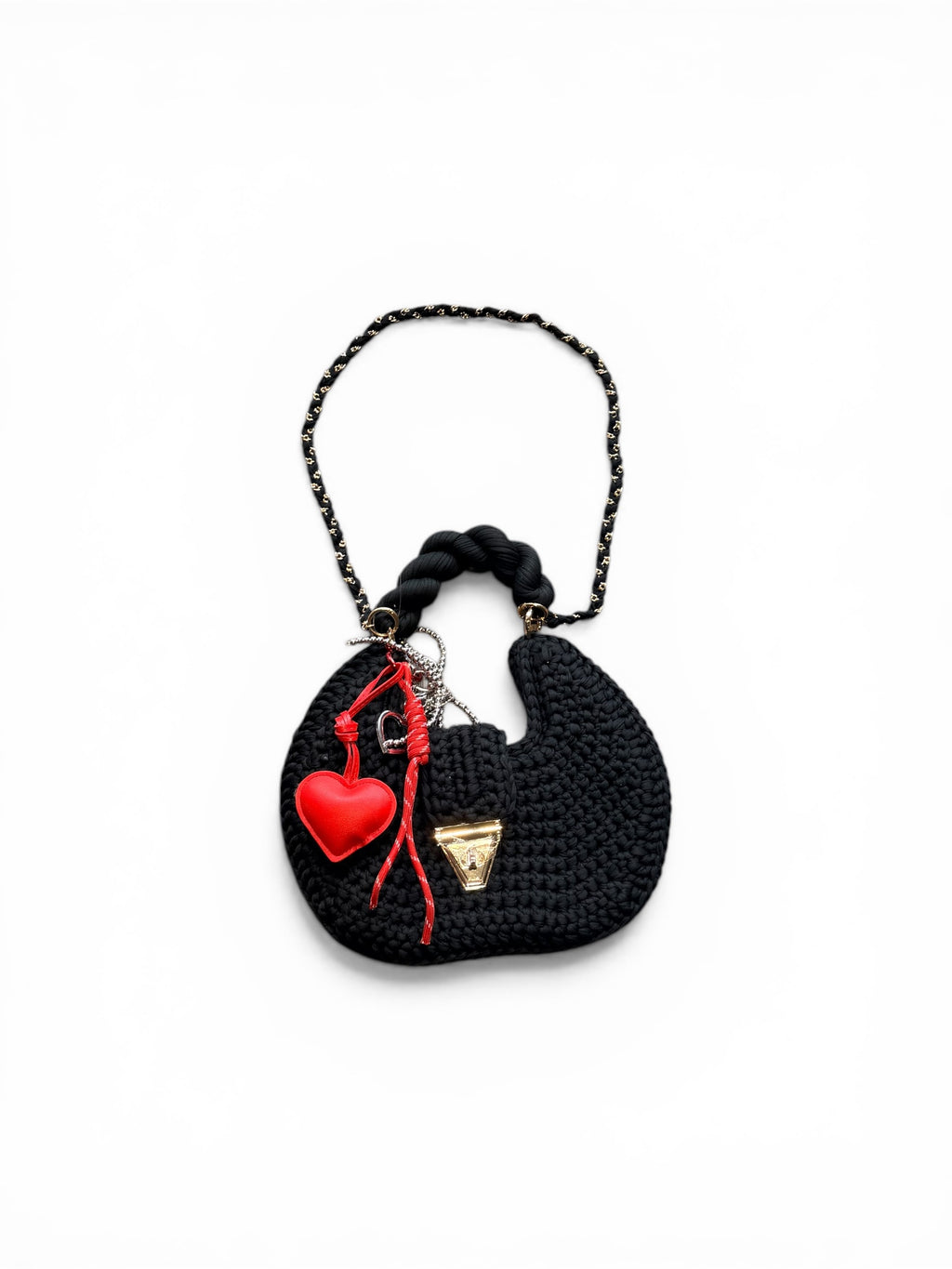 Bolso crochet texturizado