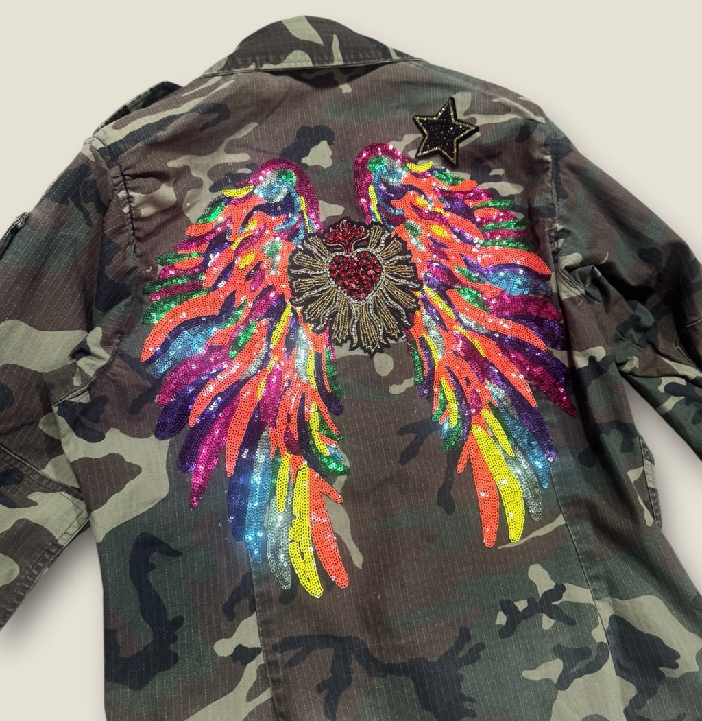 Sobre camisa del Ejército español Customizada
