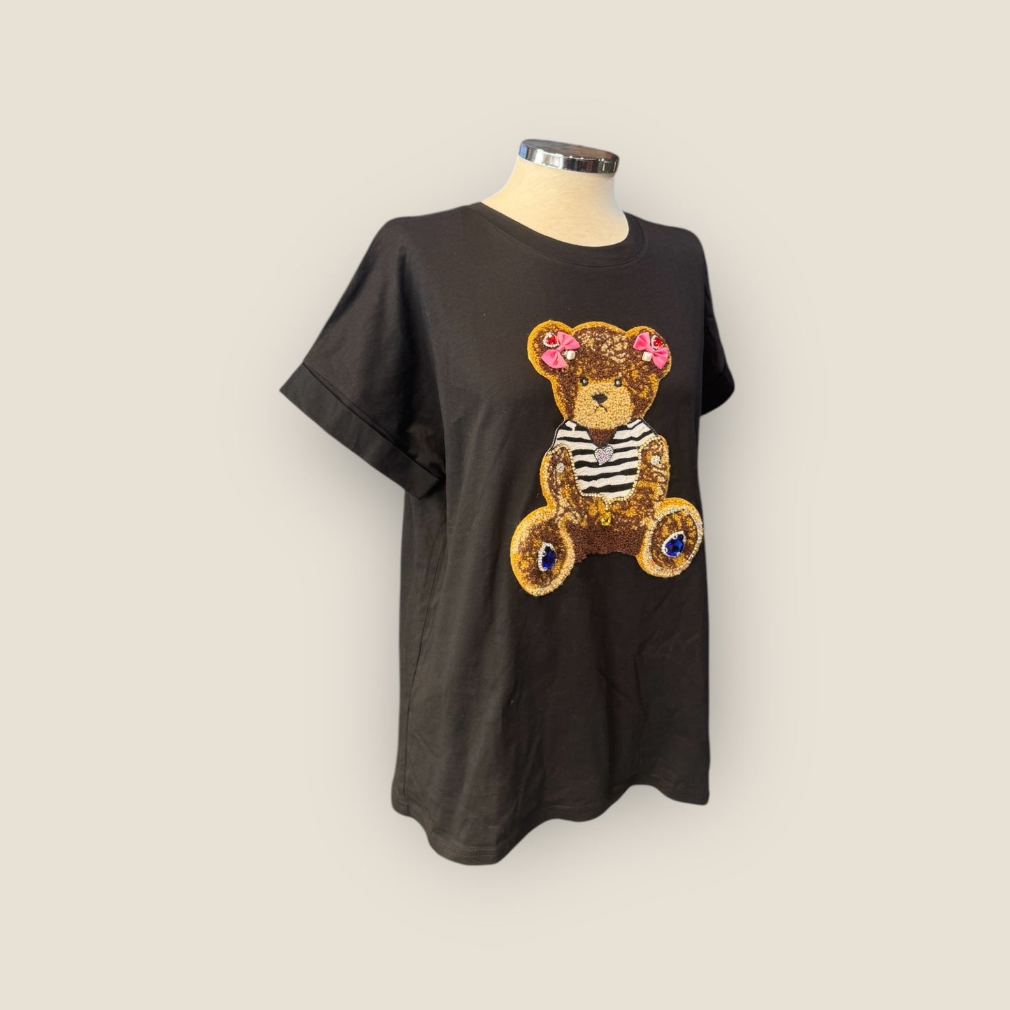 Camiseta osito pedrería