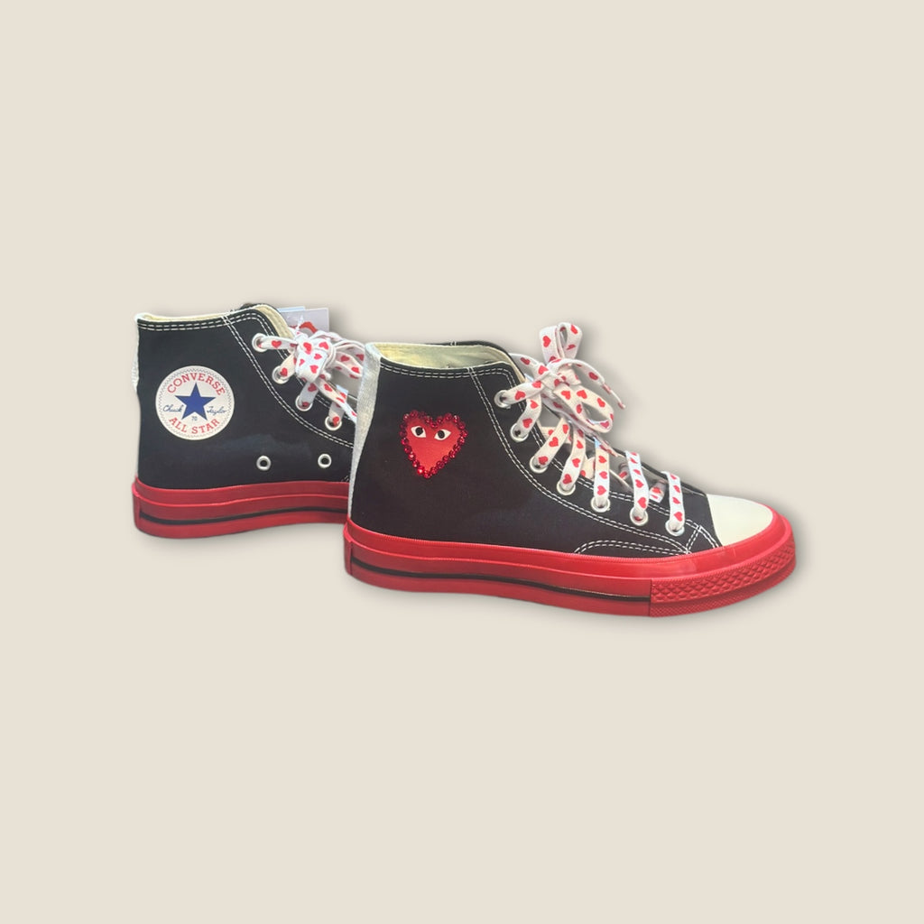 Zapatillas Converse “Comme des Garçons” customizadas