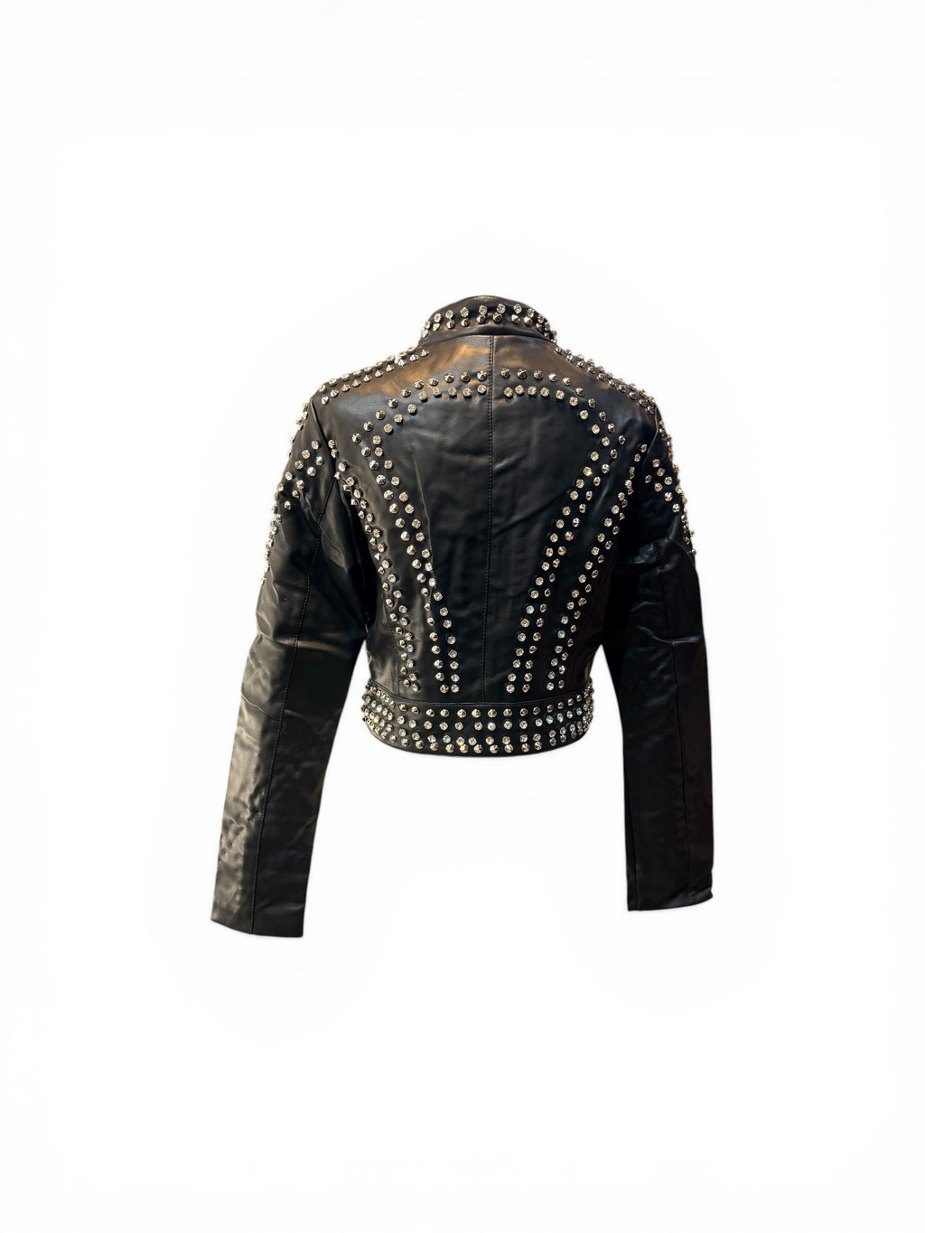 Chaqueta Biker Strass y Remaches