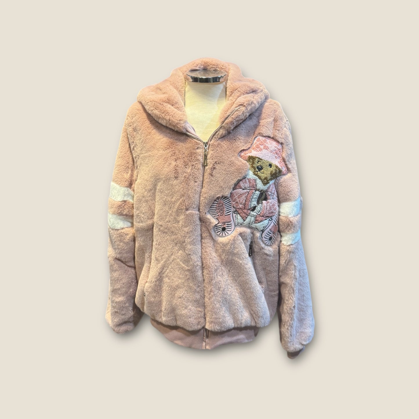 Bomber peluche con osito