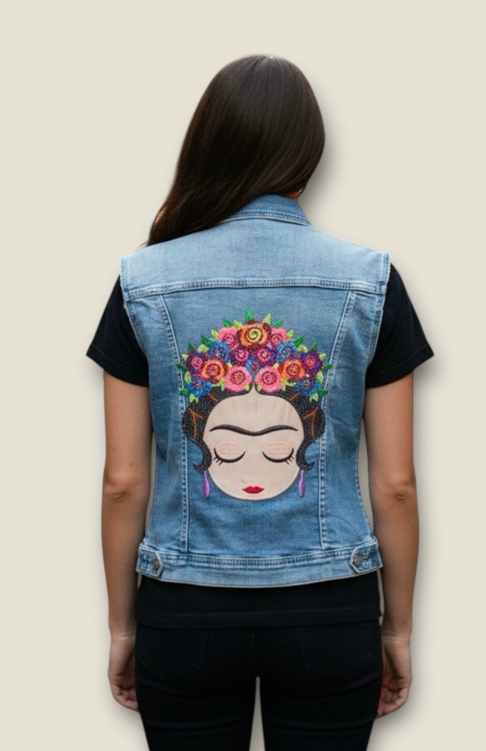 Chaleco vaquero Frida
