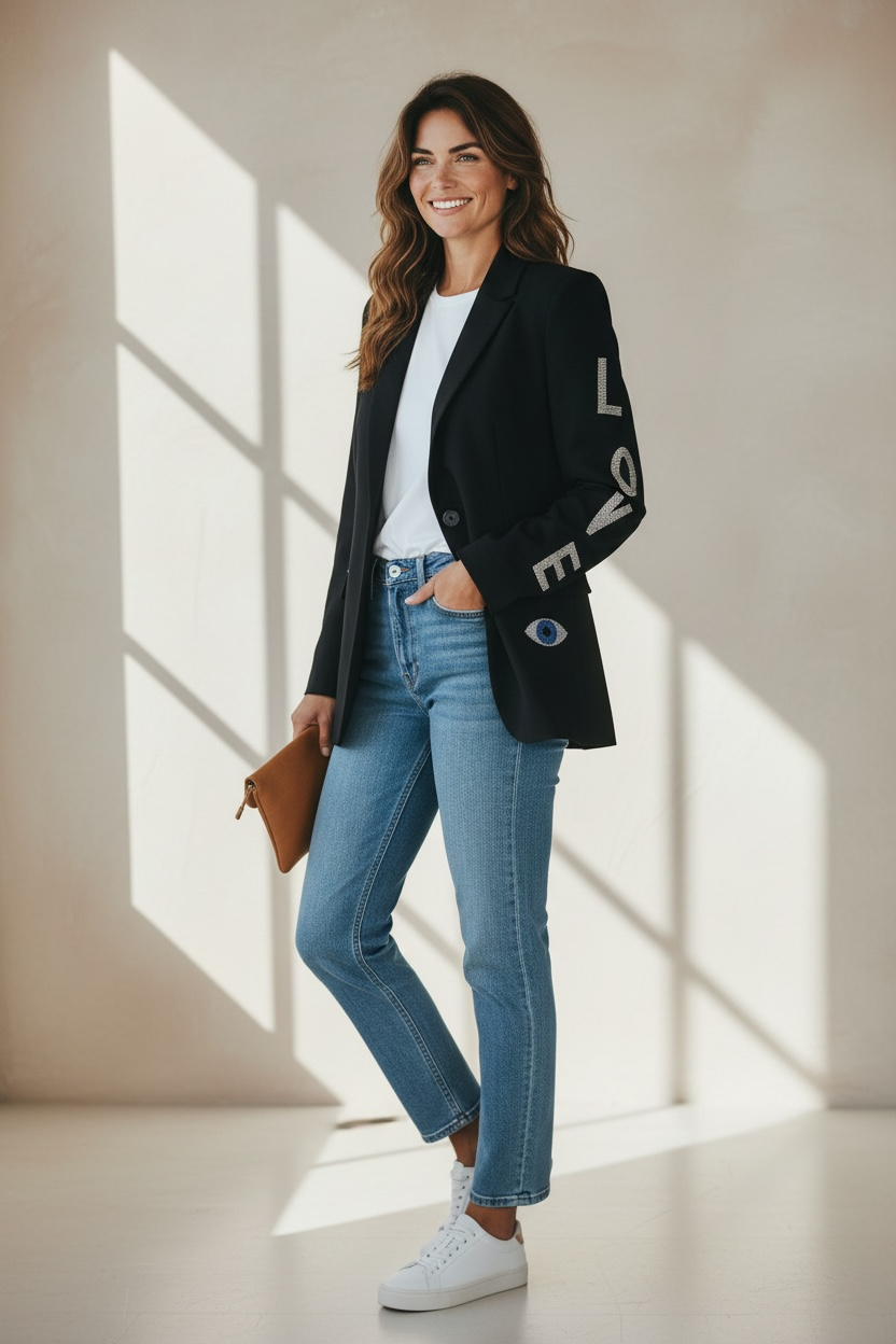 Blazer LOVE cristal