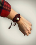 Pulsera Macramé Labios
