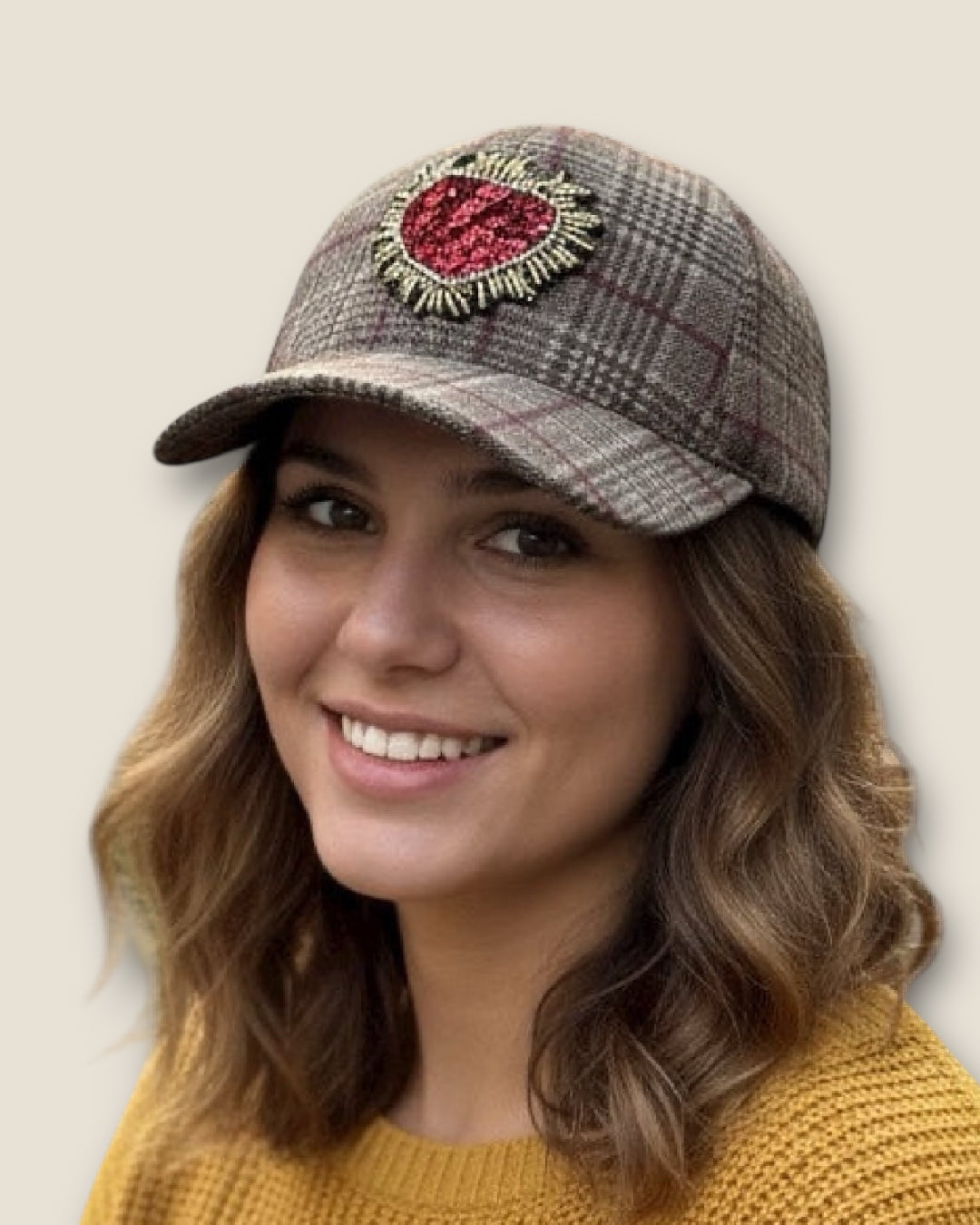 Gorra invierno con corazon