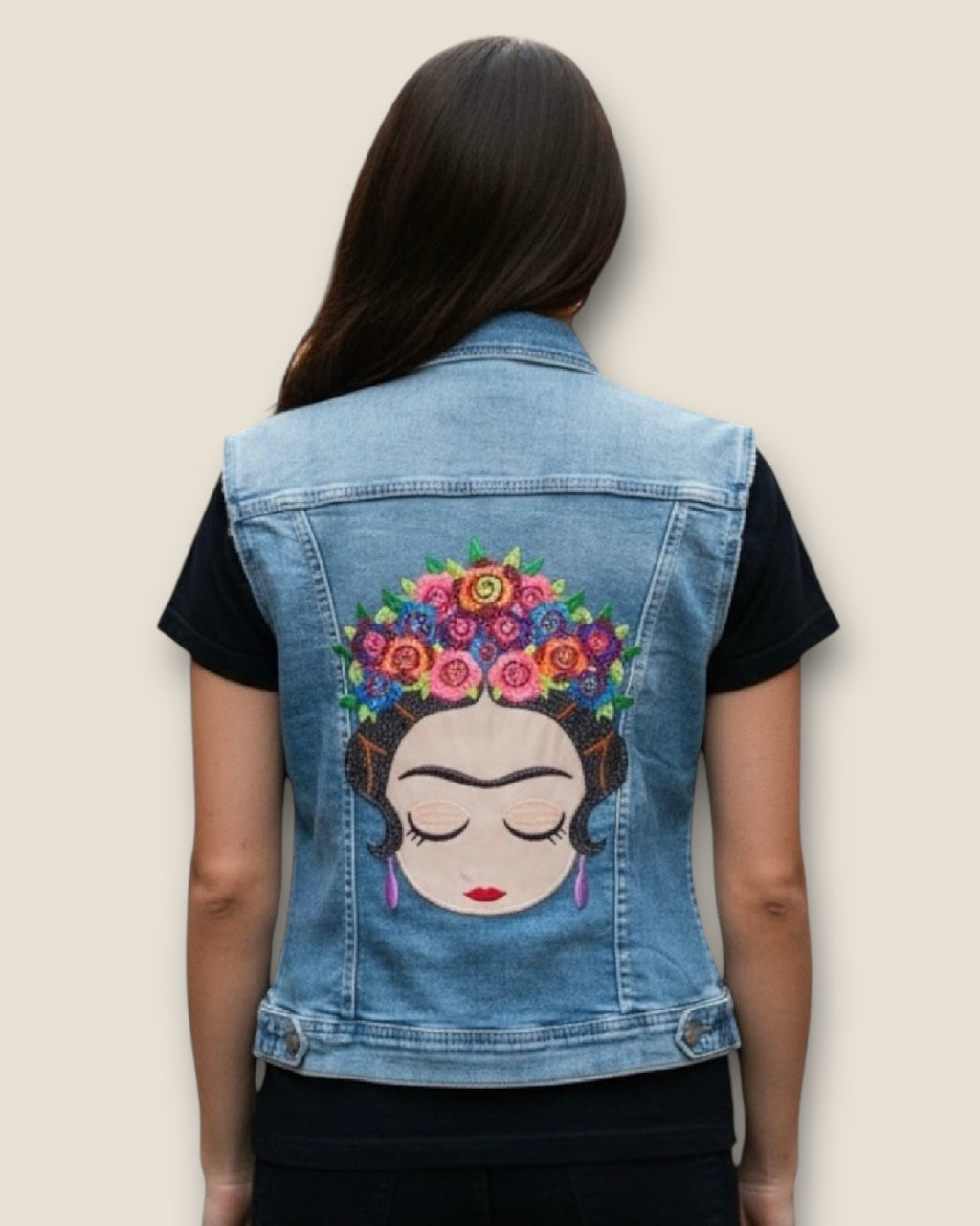 Chaleco vaquero Frida