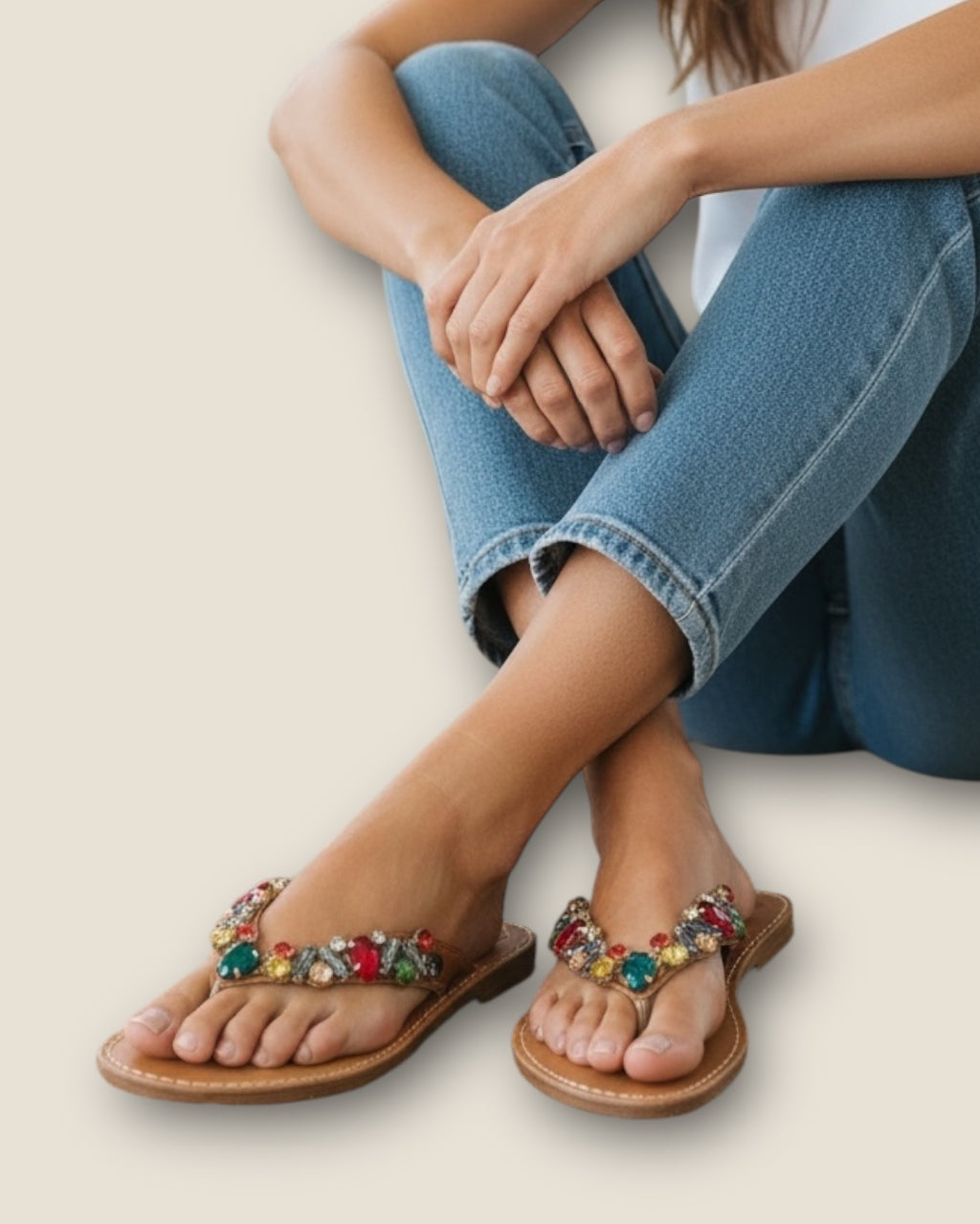 Sandalias joya