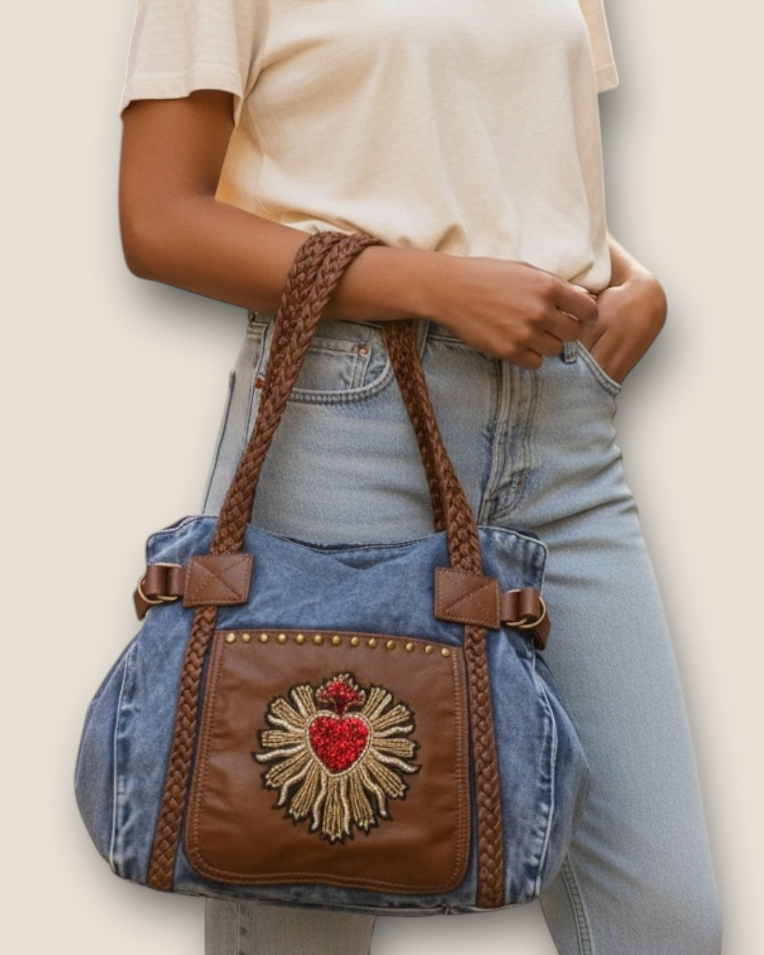 Bolso vaquero Corazón
