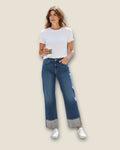 Pantalón Bajo Strass