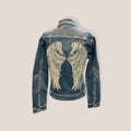 Chaqueta vaquera alas lentejuelas