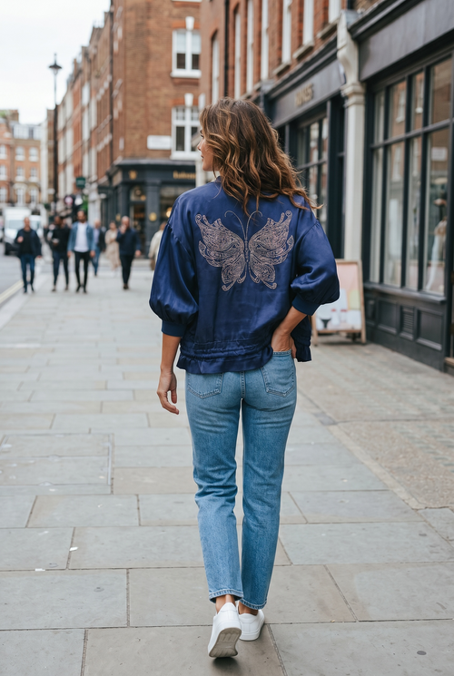 Bolero Mariposa Strass