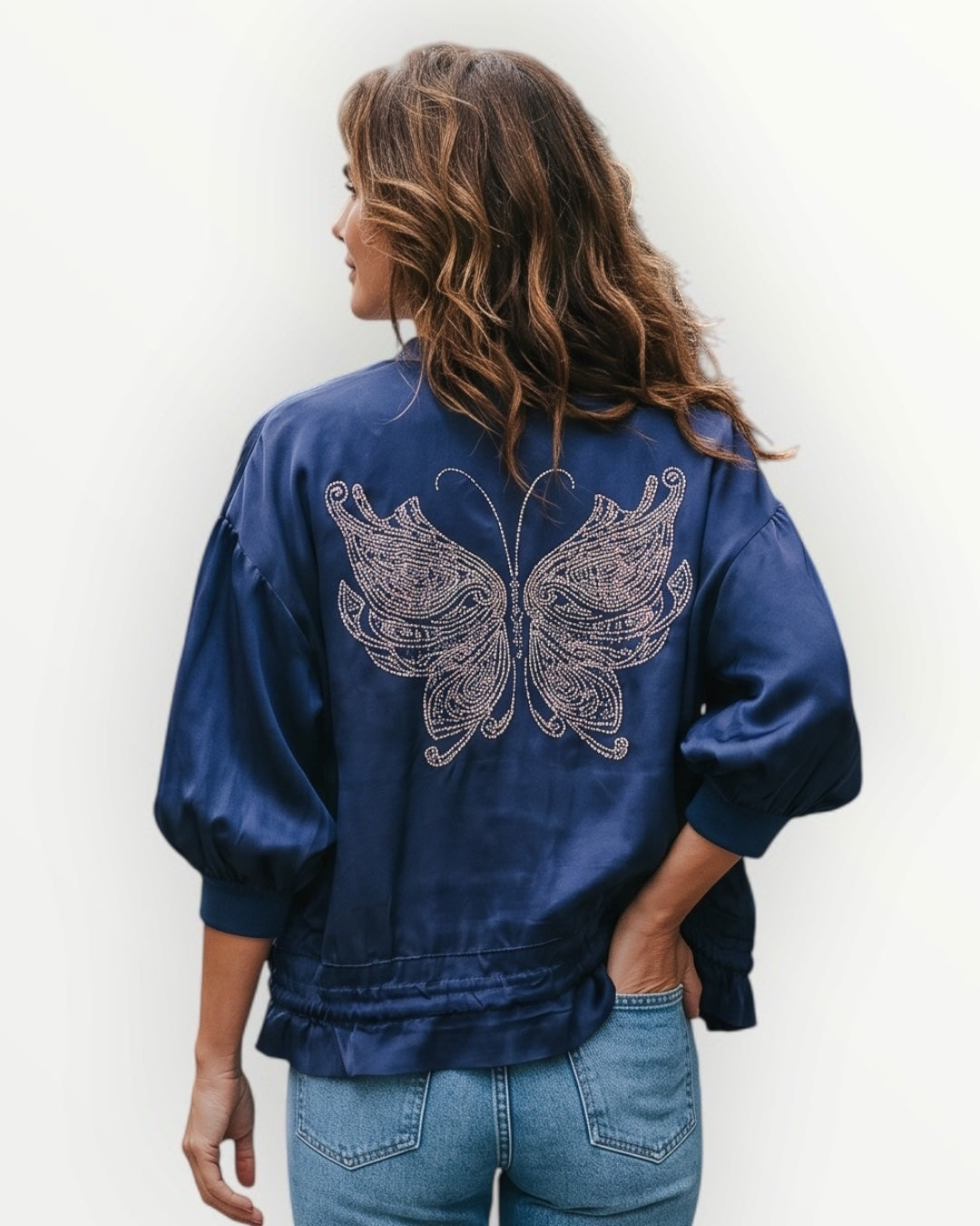 Bolero Mariposa Strass