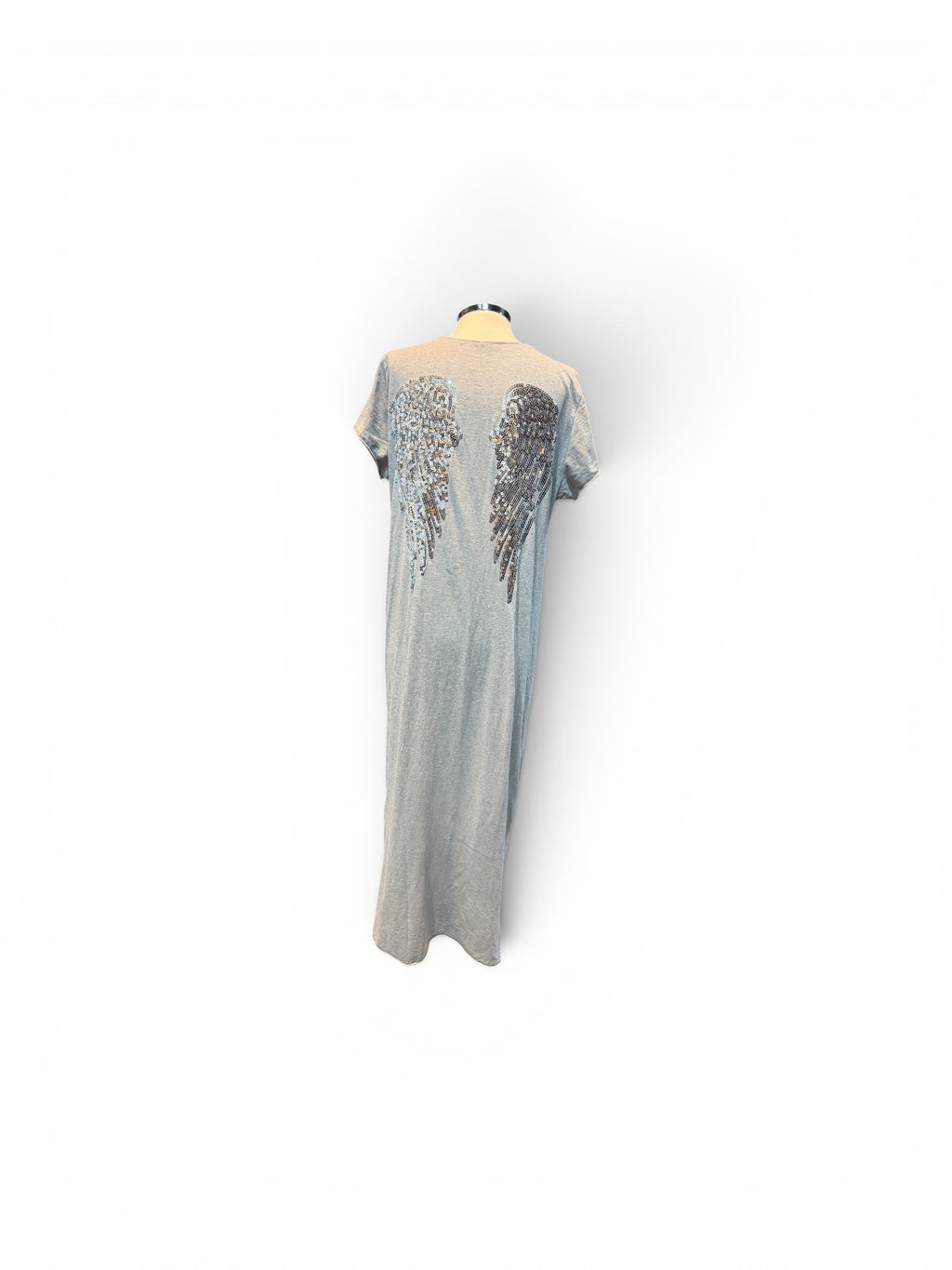 Vestido alas lentejuelas