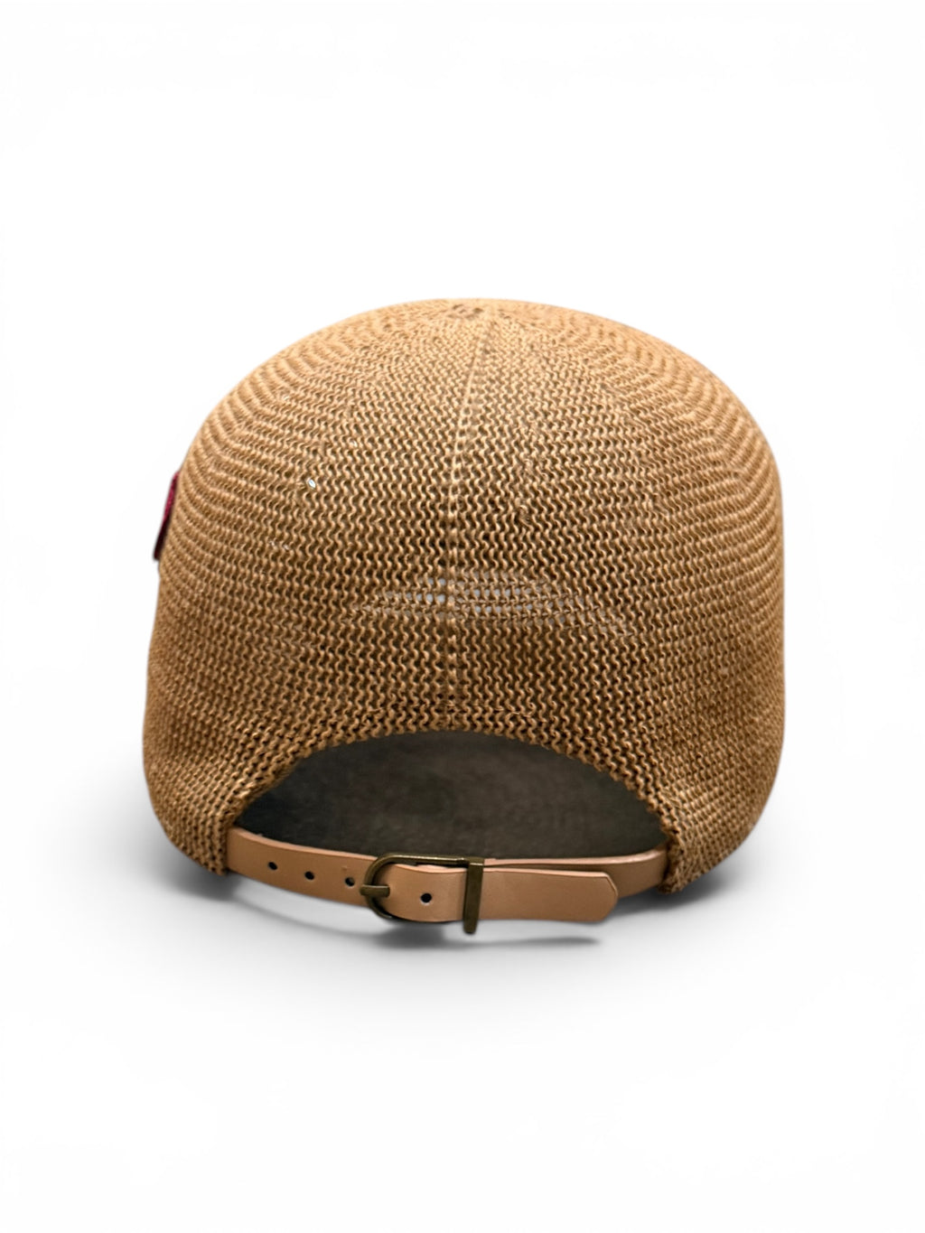 Gorra rafia flor