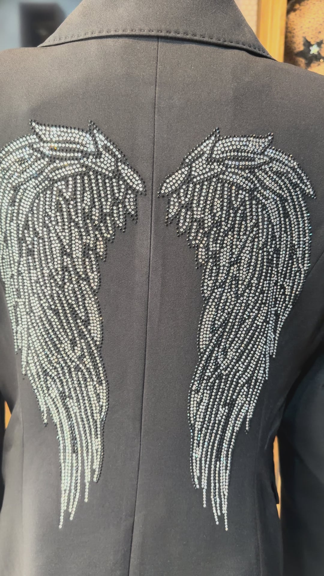Blazer Alas Strass